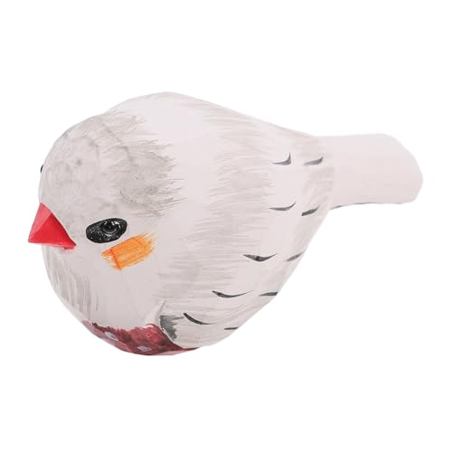 MAGICLULU Vogelstatue aus Holz holzspielzeug Holzornament Handspielzeug aus Holz Tischdekoration aus Holz Kardinal Vogel Figur Robin Holzschnitzerei-Ornamente Vogelgartenstatue Linde MAGICLULU Vogelstatue aus Holz holzspielzeug Holzornament Handspielzeug aus Holz Tischdekoration aus Holz Kardinal Vogel Figur Robin Holzschnitzerei-Ornamente Vogelgartenstatue Linde von MAGICLULU
