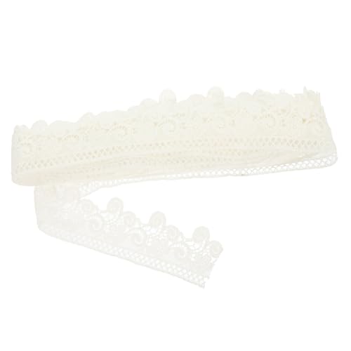 MAGICLULU Vorhangspitze Stoff Blumenspitzenbandverkleidung Stickerei Weiß Blumen- Spitzenbesatz selber machen Kleidungsstück Spitze Blumenmuster Spitzenband Spitzenbänder MAGICLULU Vorhangspitze Stoff Blumenspitzenbandverkleidung Stickerei Weiß Blumen- Spitzenbesatz selber machen Kleidungsstück Spitze Blumenmuster Spitzenband Spitzenbänder von MAGICLULU