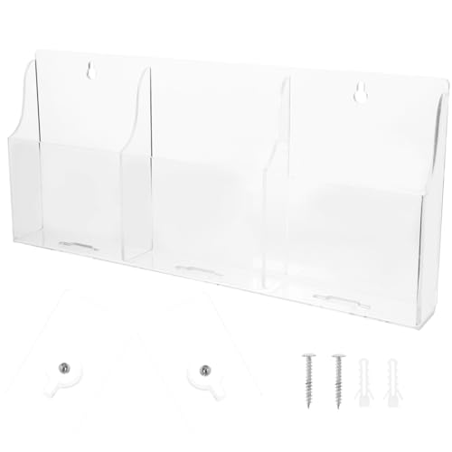 MAGICLULU Wandmontierter Fernbedienungshalter Fächern Transparente Aufbewahrungsbox Für Fernbedienungen Und Smartphones Praktische Handy Ladestation Für Zuhause MAGICLULU Wandmontierter Fernbedienungshalter Fächern Transparente Aufbewahrungsbox Für Fernbedienungen Und Smartphones Praktische Handy Ladestation Für Zuhause von MAGICLULU