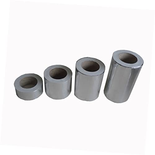 MAGICLULU Wasserdichtes Klebeband Klempnerband Mastix Wasserdichtes Band Versiegelung Wasserfestes Dichtmittel Abdichten Butylband Klempnerreparaturband Rohr Kanalisation Aluminium Silver von MAGICLULU
