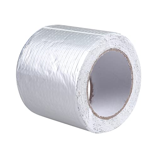 MAGICLULU Wasserdichtes Klebeband Reparatur Rohr Butylband Für Zu Hause Aluminium-butylband Reparieren Versiegelung Dach Wetterfestes Klebeband Butylkautschukband Silver MAGICLULU Wasserdichtes Klebeband Reparatur Rohr Butylband Für Zu Hause Aluminium-butylband Reparieren Versiegelung Dach Wetterfestes Klebeband Butylkautschukband Silver von MAGICLULU