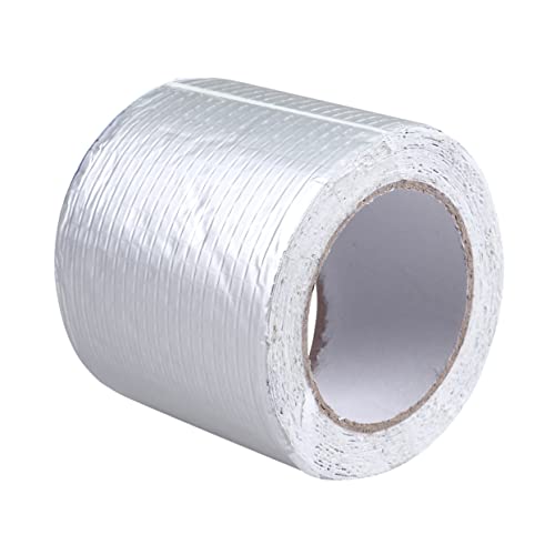 MAGICLULU Wasserdichtes Klebeband Wasserdichtes Band Butylband Butylkautschukband Schwellerreparaturband Klebeband Für Dachreparaturen Silver von MAGICLULU