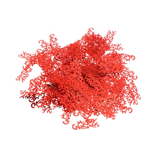 MAGICLULU Weihnachtliches Konfetti Glitter Deko 30g Rote Glitzerstreusel Für Hochzeiten Partys Und Geburtstagsfeiern Festliche Streudeko Für Weihnachtsfeiern Und Feierlichkeiten MAGICLULU Weihnachtliches Konfetti Glitter Deko 30g Rote Glitzerstreusel Für Hochzeiten Partys Und Geburtstagsfeiern Festliche Streudeko Für Weihnachtsfeiern Und Feierlichkeiten von MAGICLULU