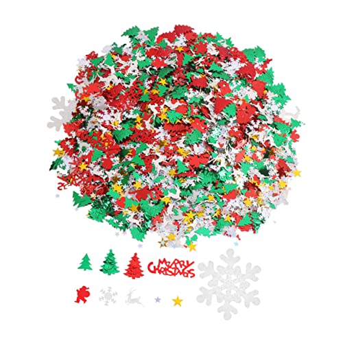 MAGICLULU Weihnachtskonfetti Designs Santa Claus Schneemann Elch Plastikstreudeko für Tischdekoration Zubehör Festlich Langlebig MAGICLULU Weihnachtskonfetti Designs Santa Claus Schneemann Elch Plastikstreudeko für Tischdekoration Zubehör Festlich Langlebig von MAGICLULU