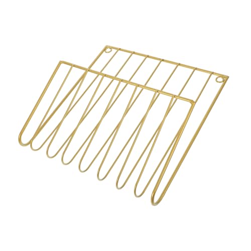 MAGICLULU Zeitschriftenständer Zur Wandmontage: Wand- -organizer – Halter Aus Metalldraht Für Dokumente, Zeitschriften, Post Und Aufbewahrung Im von MAGICLULU