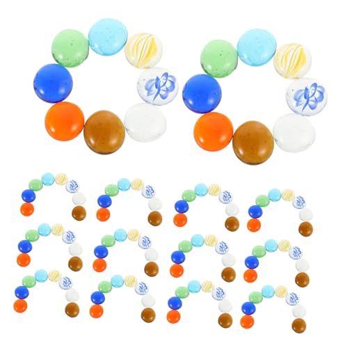 MAGICLULU Zum Befüllen Von Vasen Murmeln Für Dekoration Dekorative Glasperlen Bastelsteine Vasen-dekorfüller Langlebige Vasenfüllung von MAGICLULU