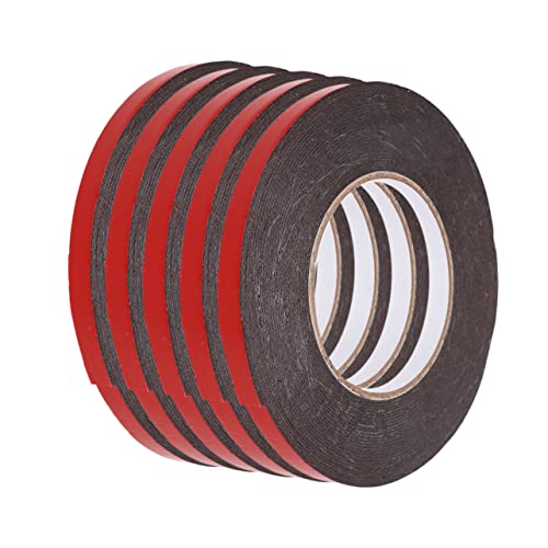 MAGICLULU doppelseitiges Klebeband roter doppelseitiger Aufkleber auto klebeband Montage rotes Doppel Automobil Streifen Schaumdichtband PE-Klebeband dekoratives Zierband PE-Schaum von MAGICLULU