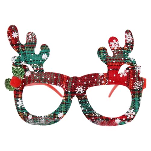 MAGIMODAC Weihnachten Partybrillen Lustige Weihnachtsbrillen Dekorative Brillenrahmen Weihnachtsbrillen Xmas Foto Requisiten Party Brillen Bunte Geweihe MAGIMODAC Weihnachten Partybrillen Lustige Weihnachtsbrillen Dekorative Brillenrahmen Weihnachtsbrillen Xmas Foto Requisiten Party Brillen Bunte Geweihe von MAGIMODAC