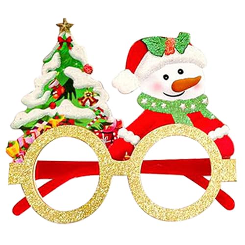 MAGIMODAC Weihnachten Partybrillen Lustige Weihnachtsbrillen Dekorative Brillenrahmen Weihnachtsbrillen Xmas Foto Requisiten Party Brillen Weihnachtsbaum und Schneemann MAGIMODAC Weihnachten Partybrillen Lustige Weihnachtsbrillen Dekorative Brillenrahmen Weihnachtsbrillen Xmas Foto Requisiten Party Brillen Weihnachtsbaum und Schneemann von MAGIMODAC