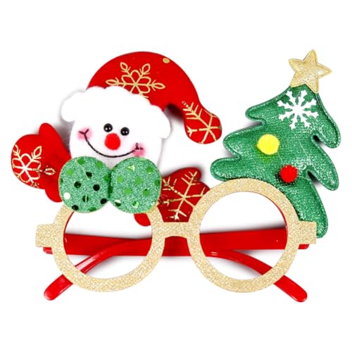 MAGIMODAC Weihnachten Partybrillen Lustige Weihnachtsbrillen Dekorative Brillenrahmen Weihnachtsbrillen Xmas Foto Requisiten Party Brillen Weihnachtskugeln und Schneemänner MAGIMODAC Weihnachten Partybrillen Lustige Weihnachtsbrillen Dekorative Brillenrahmen Weihnachtsbrillen Xmas Foto Requisiten Party Brillen Weihnachtskugeln und Schneemänner von MAGIMODAC