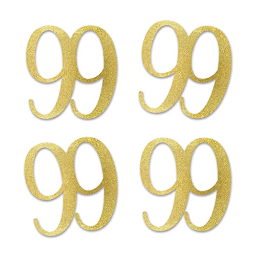 Gold Glitter 99 ausgeschnittene Zahlen, 99 Geburtstag Party Jubiläum Dekorationen DIY Essentials Gold Glitter 99 ausgeschnittene Zahlen, 99 Geburtstag Party Jubiläum Dekorationen DIY Essentials von MAGJUCHE