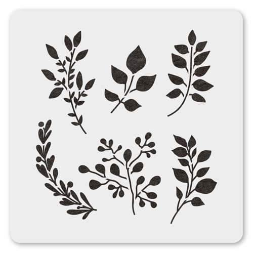 MAGJUCHE Blatt-Schablone, 30,5 cm, wiederverwendbare Blattschablone für Wandmalerei, DIY, Handwerk, Dekoration MAGJUCHE Blatt-Schablone, 30,5 cm, wiederverwendbare Blattschablone für Wandmalerei, DIY, Handwerk, Dekoration von MAGJUCHE