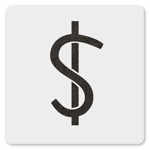 MAGJUCHE Dollarzeichen-Schablone, 30,5 cm, wiederverwendbar, Geldschablone zum Malen, Basteln, Dekor MAGJUCHE Dollarzeichen-Schablone, 30,5 cm, wiederverwendbar, Geldschablone zum Malen, Basteln, Dekor von MAGJUCHE