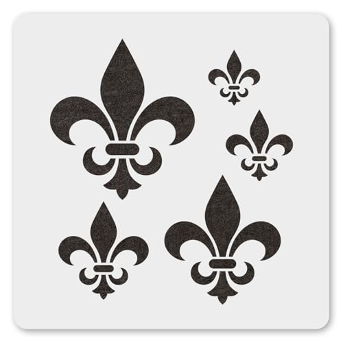 MAGJUCHE Fleur de Lis Schablone, 30,5 cm, wiederverwendbar, groß, klein, Schablone für Wandmalerei, DIY, Handwerk, Dekoration MAGJUCHE Fleur de Lis Schablone, 30,5 cm, wiederverwendbar, groß, klein, Schablone für Wandmalerei, DIY, Handwerk, Dekoration von MAGJUCHE