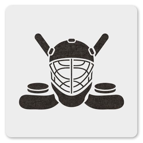 MAGJUCHE Hockeyhelm-Schablone, 15,2 cm, wiederverwendbar, Sport-Schablone zum Malen, Basteln, Dekor MAGJUCHE Hockeyhelm-Schablone, 15,2 cm, wiederverwendbar, Sport-Schablone zum Malen, Basteln, Dekor von MAGJUCHE