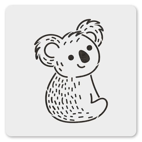 MAGJUCHE Koala-Schablone, 30,5 cm, wiederverwendbar, Koalabär-Schablone zum Malen, Basteln, Dekor von MAGJUCHE