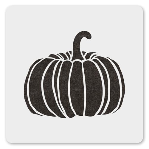 MAGJUCHE Kürbis-Schablone, 30,5 cm, wiederverwendbar, Herbst-Halloween-Schablone zum Malen, Basteln, Dekor von MAGJUCHE
