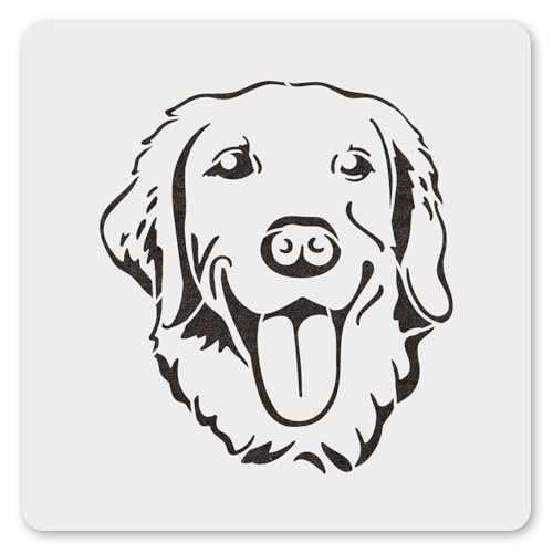 MAGJUCHE Labrador Retriever Hunde-Schablone, 30,5 cm, wiederverwendbare Schablone zum Malen, Basteln, Dekoration von MAGJUCHE