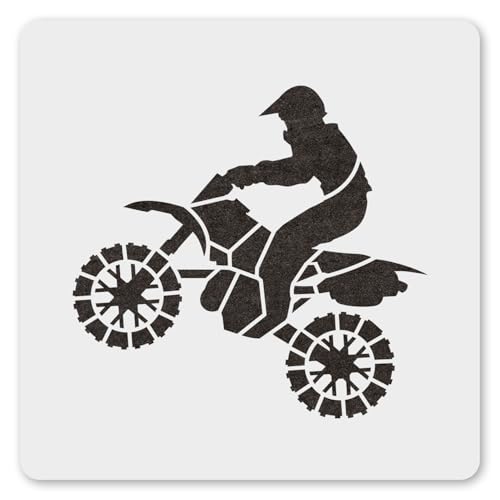 MAGJUCHE Motorrad-Schablone, 30,5 cm, wiederverwendbare Motor-Schablone für Malerei, DIY, Basteln, Dekor MAGJUCHE Motorrad-Schablone, 30,5 cm, wiederverwendbare Motor-Schablone für Malerei, DIY, Basteln, Dekor von MAGJUCHE