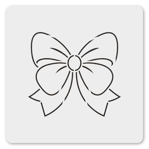 MAGJUCHE Schleifenschablone, 30,5 cm, wiederverwendbar, Schleifenband-Schablone zum Malen, Basteln, Dekor von MAGJUCHE
