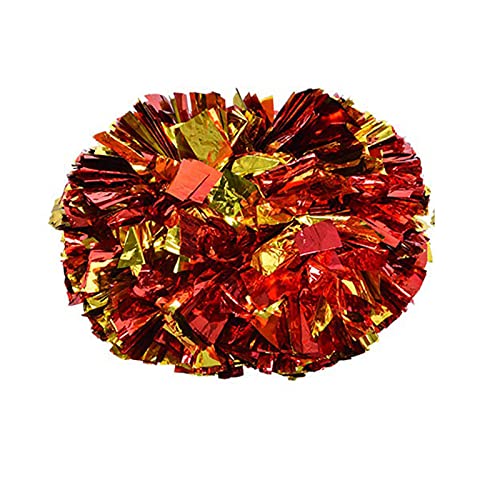 MAGT Cheerleader Pompons Cheerleading, 1 Stück Cheerleader Aerobic Pom Poms Cheerleading Pompoms für Tanzparty Schulsportwettbewerb(6#) von MAGT