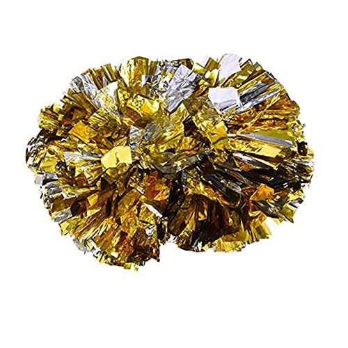 MAGT Cheerleader Pompons Cheerleading, 1 Stück Cheerleader Aerobic Pom Poms Cheerleading Pompoms für Tanzparty Schulsportwettbewerb(7#) von MAGT