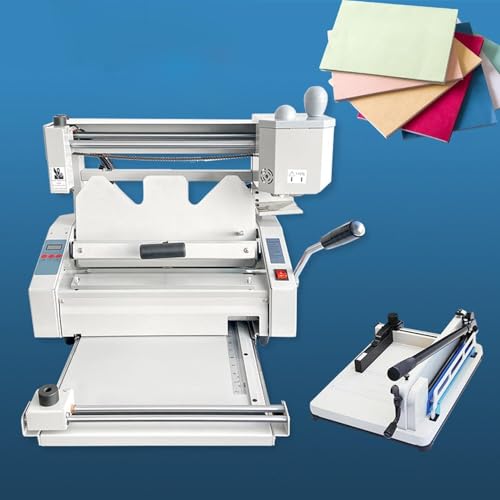 A4 Kabellose Klebebuchmaschine, 0,1–50 mm Bindestärke, Bindegeschwindigkeit 180 Bücher/h, mit 100 Blatt Papier und 5,5 lb Gummipellets, for Bürobuchpapieralben A4 Kabellose Klebebuchmaschine, 0,1–50 mm Bindestärke, Bindegeschwindigkeit 180 Bücher/h, mit 100 Blatt Papier und 5,5 lb Gummipellets, for Bürobuchpapieralben von MAHWER
