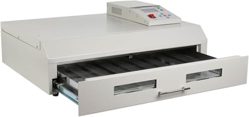Automatic Reflow Soldering Machine, Professional Infrared Heater, Temperature Adjustable, for PCB SMT Soldering Proofing(962c) von MAHWER