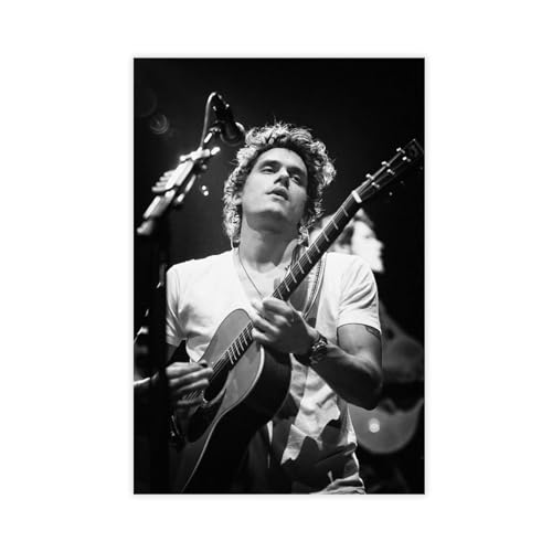MAHWER John Mayer Musikposter auf Leinwand, Schlafzimmer, Dekoration, Sport, Landschaft, Büro, Raumdekoration, Geschenk, ungerahmt, 40 x 60 cm MAHWER John Mayer Musikposter auf Leinwand, Schlafzimmer, Dekoration, Sport, Landschaft, Büro, Raumdekoration, Geschenk, ungerahmt, 40 x 60 cm von MAHWER
