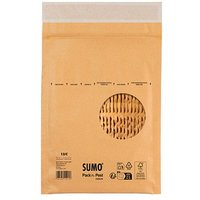 100 MAILmedia Polstertaschen SUMO® 1513 braun für DIN B6+ von MAILmedia