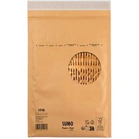 100 MAILmedia Polstertaschen SUMO® 1517 braun für DIN C4 von MAILmedia