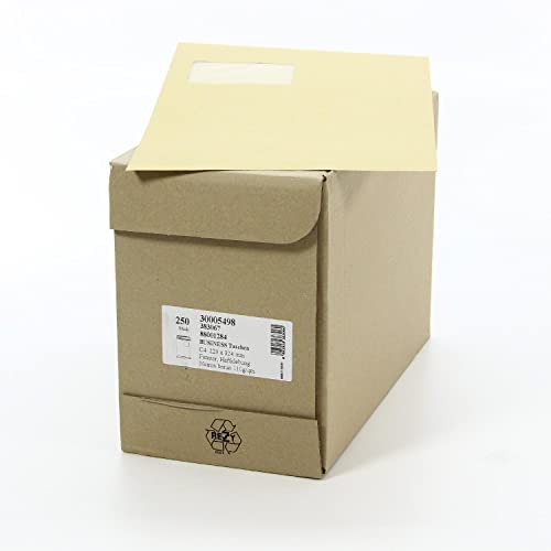 MAILmedia 383067 Versandtasche C4 haftklebend mit Fenster, braun MAILmedia 383067 Versandtasche C4 haftklebend mit Fenster, braun von MAILmedia
