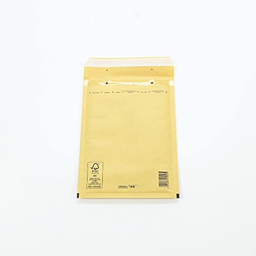 MAILmedia 411037 Luftpolster-Versandtaschen, Typ D14, braun, 14 g MAILmedia 411037 Luftpolster-Versandtaschen, Typ D14, braun, 14 g von MAILmedia