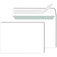 MAILmedia Briefumschläge DIN C6 ohne Fenster weiß haftklebend 500 St. von MAILmedia