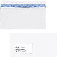 MAILmedia Briefumschläge Revelope® Professional DIN lang+ mit Fenster offset weiß selbstklebend 100 St. von MAILmedia