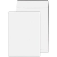 MAILmedia Faltentaschen DIN C4 ohne Fenster weiß mit 2,0 cm Falte, 100 St. von MAILmedia