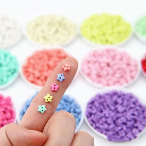 50-200 stücke 2 Löcher 6mm Nette Mini Knöpfe Für DIY Puppe Kleidung Stern Candy Farbe Karte Machen Scrapbooking Taste Nähen Zubehör 50-200 stücke 2 Löcher 6mm Nette Mini Knöpfe Für DIY Puppe Kleidung Stern Candy Farbe Karte Machen Scrapbooking Taste Nähen Zubehör von MAIYO
