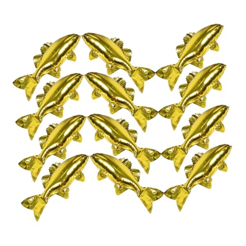 MAJORMENCH 12 Stück Teiliges Große Goldfisch Folienballons aus Aluminiumfolie Langlebige Meeresbewohner Deko für Kindergeburtstag Strand und Tropenthemen Einfache Befüllung Vielseitig für MAJORMENCH 12 Stück Teiliges Große Goldfisch Folienballons aus Aluminiumfolie Langlebige Meeresbewohner Deko für Kindergeburtstag Strand und Tropenthemen Einfache Befüllung Vielseitig für von MAJORMENCH