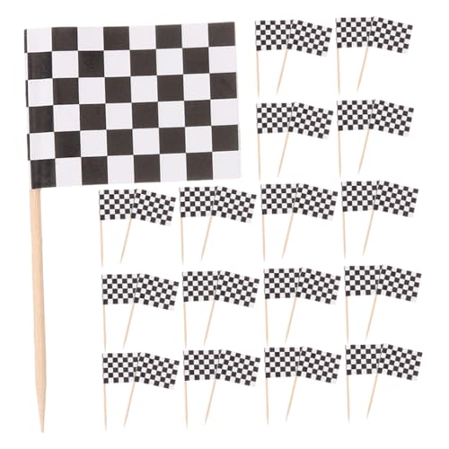 MAJORMENCH 120 Stück Teiliges Mini Flaggen Zahnstocher mit Robustem Papier und Holzstab Kariert Leichte Partydeko für Cupcakes Obst Buffets für Deko Shower Party und Party Deko mottopartys MAJORMENCH 120 Stück Teiliges Mini Flaggen Zahnstocher mit Robustem Papier und Holzstab Kariert Leichte Partydeko für Cupcakes Obst Buffets für Deko Shower Party und Party Deko mottopartys von MAJORMENCH