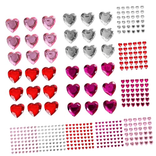 MAJORMENCH 12Blätter Herzform Strasssteine Make Up Edelsteine für Selbstklebende Juwelen Aufkleber Acryl Gems für Party und Besondere Anlässe MAJORMENCH 12Blätter Herzform Strasssteine Make Up Edelsteine für Selbstklebende Juwelen Aufkleber Acryl Gems für Party und Besondere Anlässe von MAJORMENCH
