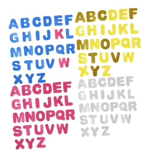 MAJORMENCH 130Stücke Glitzernde Buchstaben Aufkleber Selbstklebende Eva Sticker für DIY Bastelprojekte Kinderzimmer Deko Scrapbooking und Mehr Bunte Mischung MAJORMENCH 130Stücke Glitzernde Buchstaben Aufkleber Selbstklebende Eva Sticker für DIY Bastelprojekte Kinderzimmer Deko Scrapbooking und Mehr Bunte Mischung von MAJORMENCH