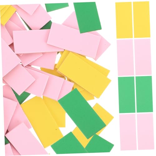 MAJORMENCH 3 Packungen Eva Schaumstoff Aufkleber Bunt DIY Wanddekoration für Kindergarten Bulletin Board Sticker Bruchsicher Vielseitig Verwendbar für Kinderzimmer und Klassenzimmer von MAJORMENCH