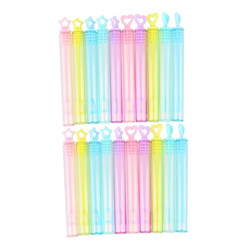 MAJORMENCH 30 Stück Teiliges Mini Seifenblasenstab Leere Flaschen Candy Farben Herz Designs Leichte Tragbare Mini Behälter für Hochzeit Party Kindergeburtstag ohne Zufällige Zufällige Farbe MAJORMENCH 30 Stück Teiliges Mini Seifenblasenstab Leere Flaschen Candy Farben Herz Designs Leichte Tragbare Mini Behälter für Hochzeit Party Kindergeburtstag ohne Zufällige Zufällige Farbe von MAJORMENCH
