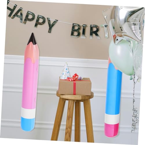 MAJORMENCH 4 Stück Teiliges Aufblasbares Buntstift Robuste Dekoration Farbenfrohe Party Requisite für Schulanfang Kindergeburtstag und Klassenzimmer Auffälliger Partyfavorit MAJORMENCH 4 Stück Teiliges Aufblasbares Buntstift Robuste Dekoration Farbenfrohe Party Requisite für Schulanfang Kindergeburtstag und Klassenzimmer Auffälliger Partyfavorit von MAJORMENCH