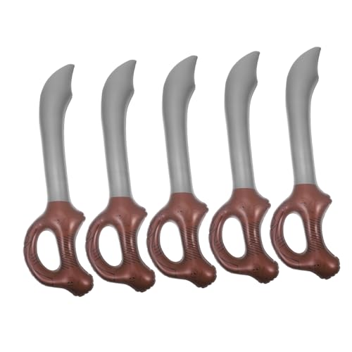 MAJORMENCH 5Stücke Aufblasbare Piratenschwerter für Cosplay Zubehör Ergonomisches Design Piraten Mottoparty und Kostümpartys Einfach zu Transportieren Aufblasen MAJORMENCH 5Stücke Aufblasbare Piratenschwerter für Cosplay Zubehör Ergonomisches Design Piraten Mottoparty und Kostümpartys Einfach zu Transportieren Aufblasen von MAJORMENCH