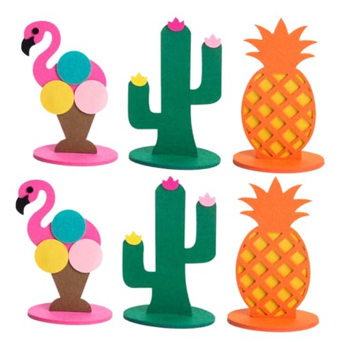 MAJORMENCH 6 Stück Teiliges Filz Sommer Tischdeko Flamingo Ananas Kaktus Dekoration Leicht Kreativ für Party Büro Zuhause Hawaii Festgestaltung MAJORMENCH 6 Stück Teiliges Filz Sommer Tischdeko Flamingo Ananas Kaktus Dekoration Leicht Kreativ für Party Büro Zuhause Hawaii Festgestaltung von MAJORMENCH