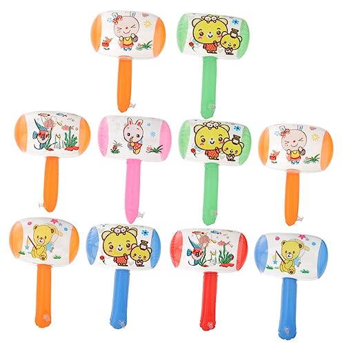 MAJORMENCH 8 Stück Teiliges Aufblasbarer Hammer mit Glocke Geräuschvoller Langlebiger Partyspielzeug Hammer für Pool und Strandpartys Robustes Sicheres Motorikspielzeug für Zufällige Farbe MAJORMENCH 8 Stück Teiliges Aufblasbarer Hammer mit Glocke Geräuschvoller Langlebiger Partyspielzeug Hammer für Pool und Strandpartys Robustes Sicheres Motorikspielzeug für Zufällige Farbe von MAJORMENCH