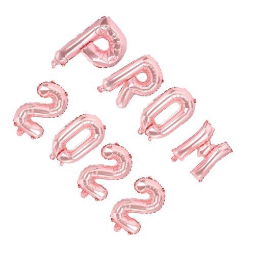 MAJORMENCH 8 Stück Teiliges Ballonset Graduation Design in Roségold Leichte Dekoration für Abschlussfeier Party und Fest Langlebige Ballons für Innen und Außen Passende Abschluss-saison Deko von MAJORMENCH