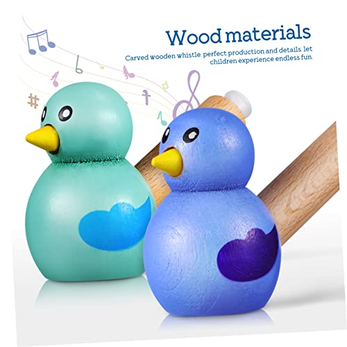MAJORMENCH 8 Stück Teiliges Holzpfeifen für Kleinkinder Bunte Vogel Melodiepfeifen Leichte Kinderpfeifen Pädagogisches Musikinstrument für Geburtstagsgeschenke und Spielspaß von MAJORMENCH