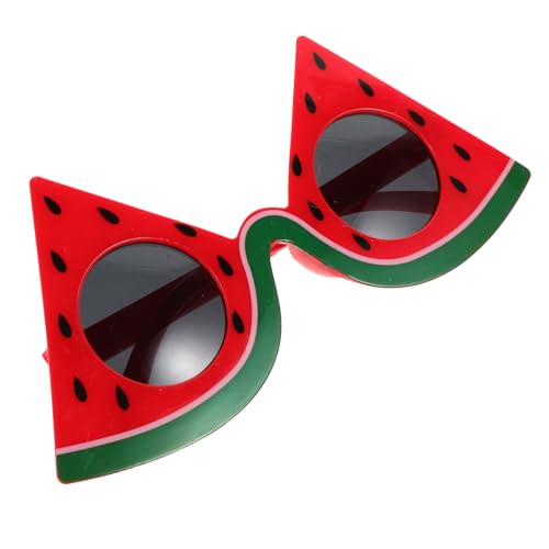MAJORMENCH Lustige Wassermelonen-sonnenbrille für Pool Strandpartys Tropische Partybrille als Bunte Fotorequisite für Sommer-luau Wiederverwendbar und Robust für Hawaii von MAJORMENCH